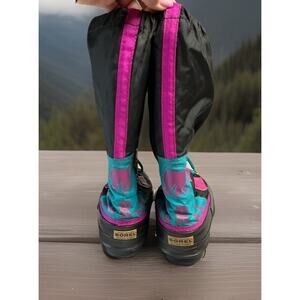 VTG SOREL Womens 7.5 Winter Boots Rain/Snow Weather Resistant 15” Tall Lined